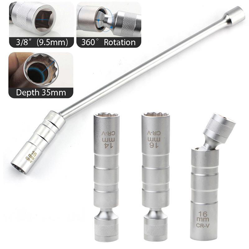 Clé à douille magnétique pour  - Spark Plug Socket Set avis et prix