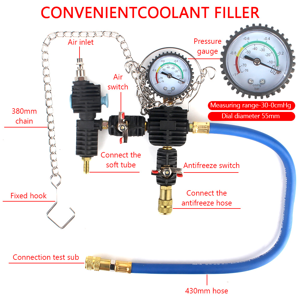 Système de refroidissement par - Radiator Pressure Tester avis et prix